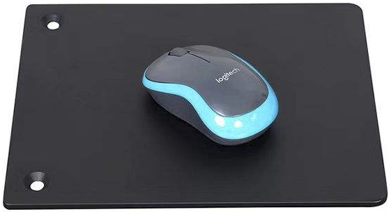 Mouse tray for a sim-racing cockpit