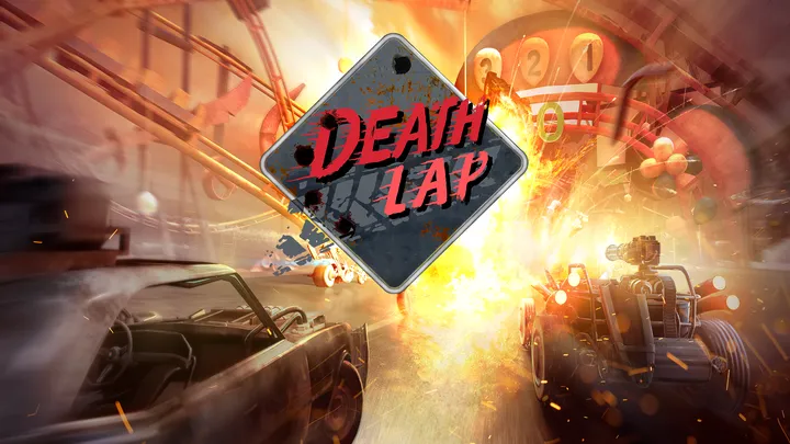 Death Lap cover artwork from the official Meta shop page