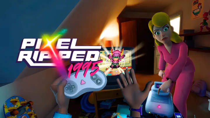 Pixel Ripped 1995 cover artwork from the official Meta shop page