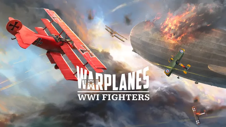 Warplanes: WW1 Fighters cover artwork from the official Meta shop page