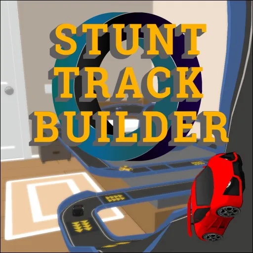 Stunt track builder cover artwork from the official Meta Store page