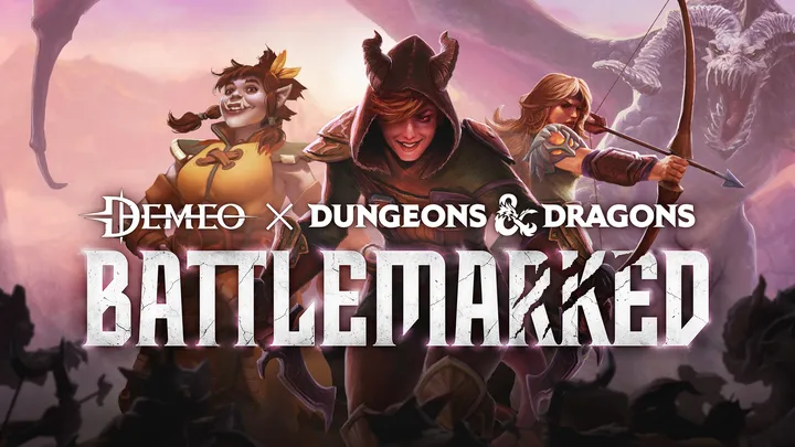 Demeo x Dungeons & Dragons: Battlemarked cover artwork from the official Meta shop page