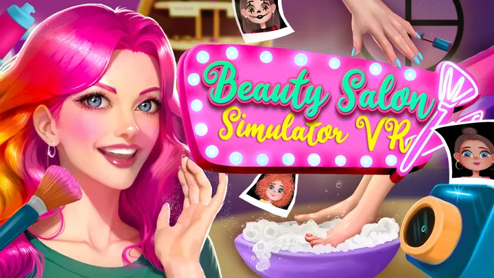 Beauty Salon Simulator VR cover artwork from the official Meta shop page